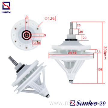 Washing machine gearbox 6 Fixed hole square shaft